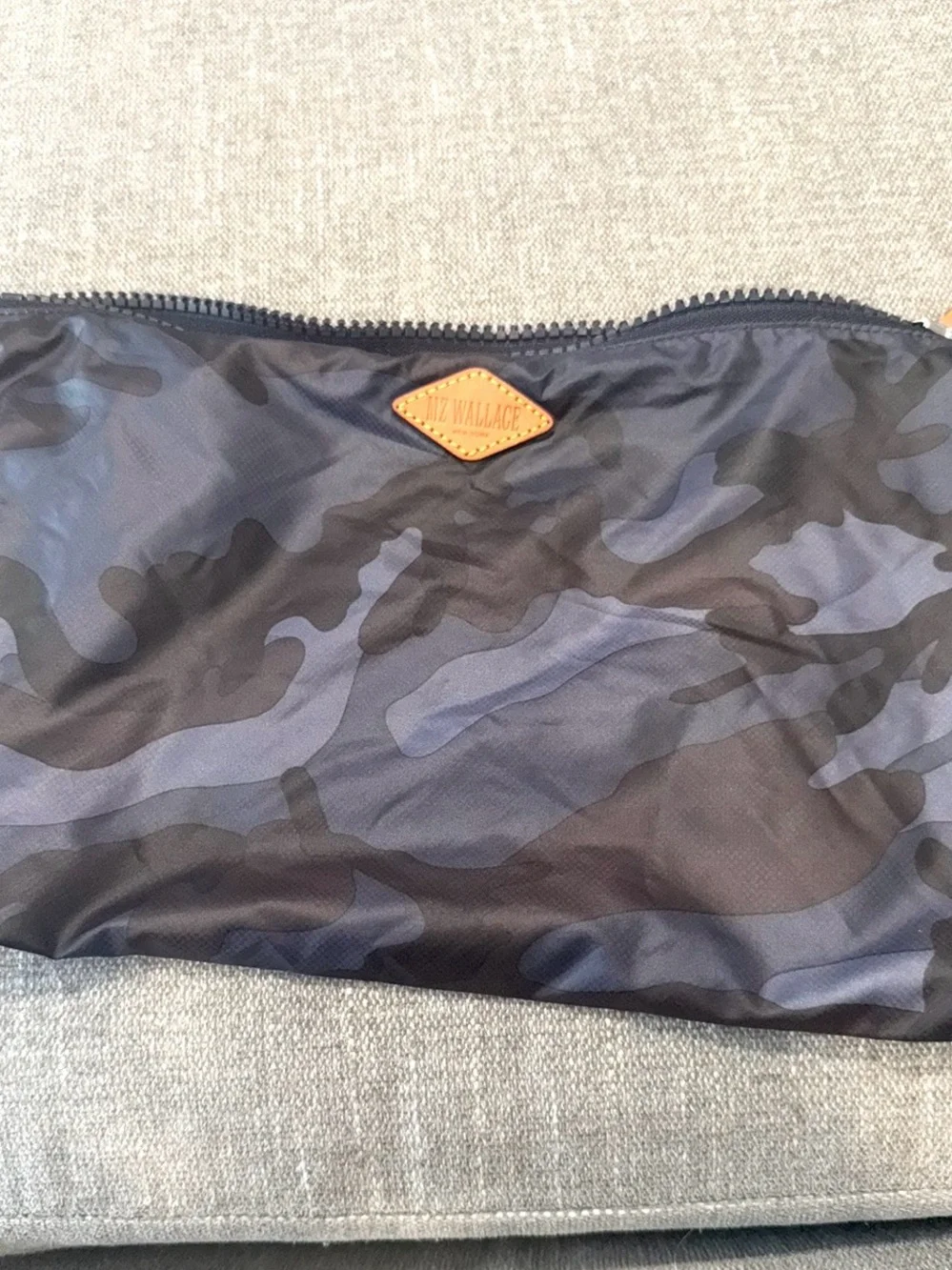 MZ Wallace Navy Camo Travel Pouch
